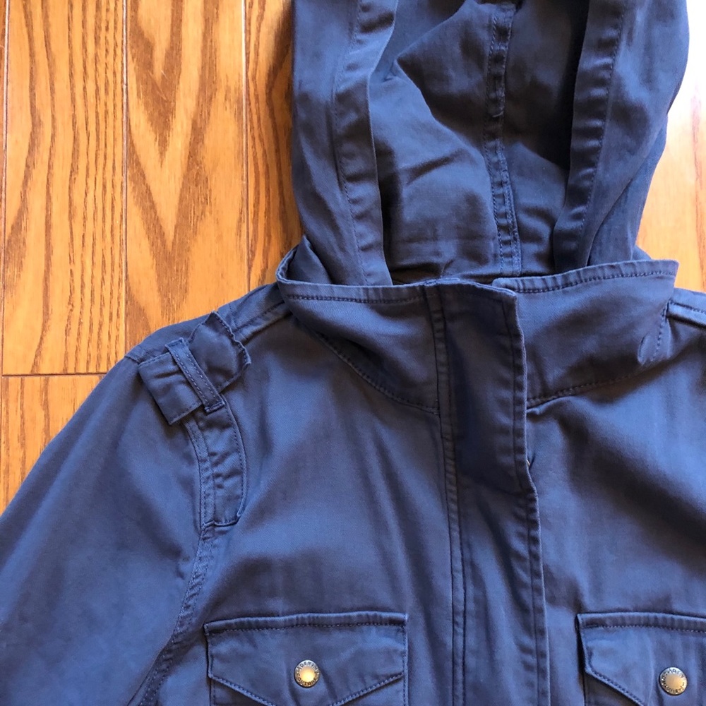 Blue Zip-Up Jacket - Picture 2 of 6